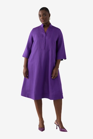Ulla Popken Dress in Purple