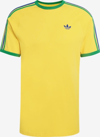 T-Shirt ADIDAS ORIGINALS en jaune : devant