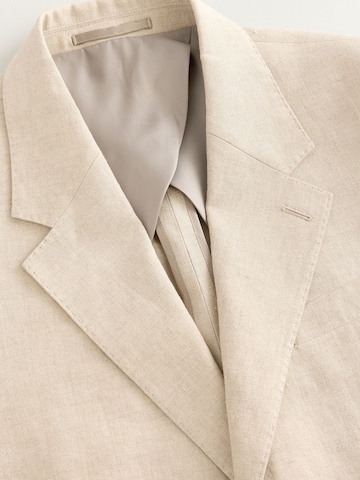 Next Слим Деловой пиджак в Бежевый