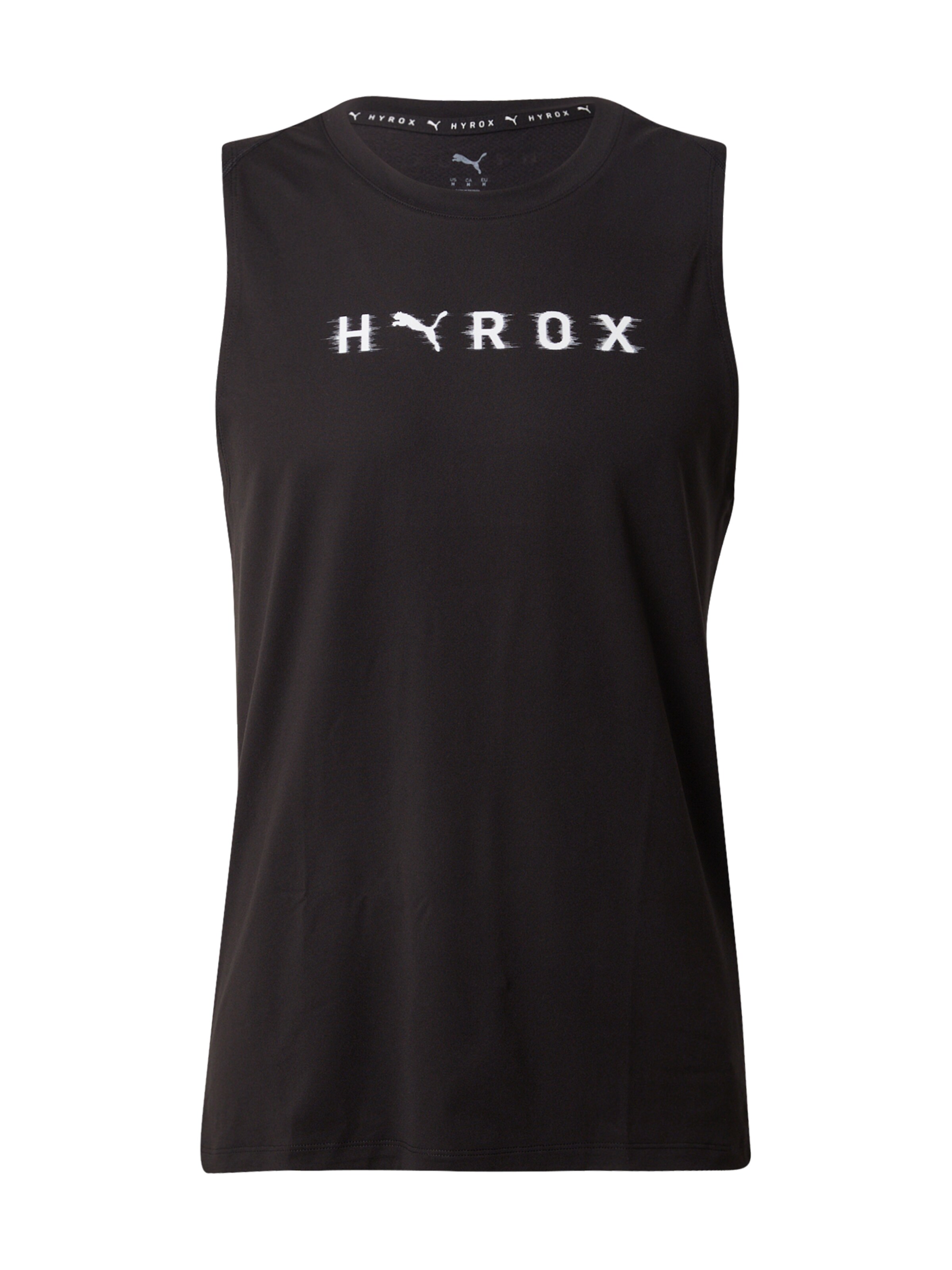 PUMA Functioneel shirt 'Puma x Hyrox Cloudspun' in Zwart: voorkant