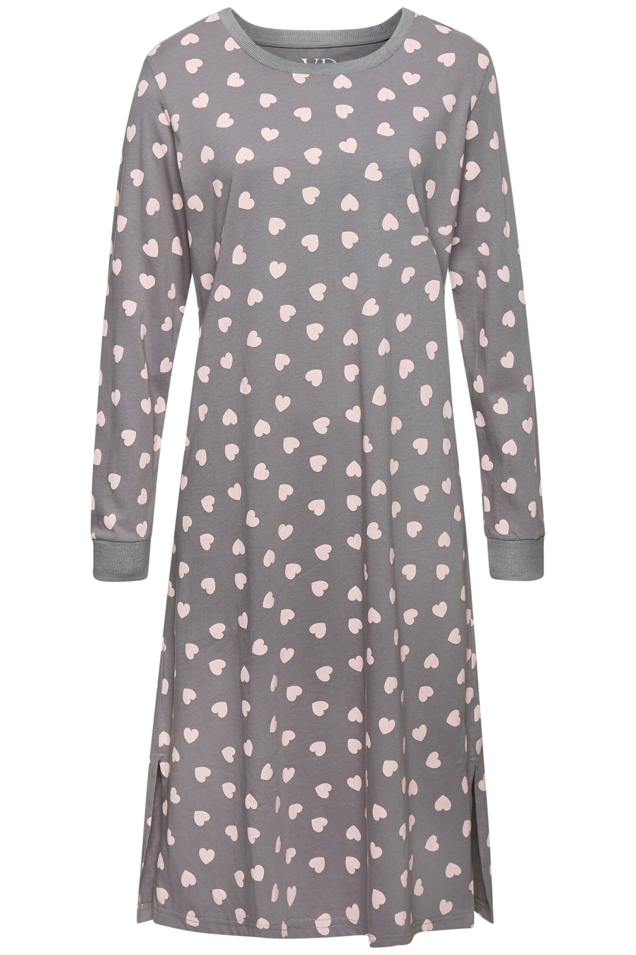 VIVANCE Nightgown in Grey: front
