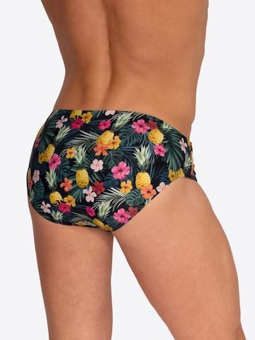 Olaf Benz Bathing trunks ' BLU2553 Beachbrief ' in Green