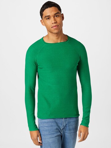 Only & Sons Regular fit Sweater 'DEXTOR' in Green: front