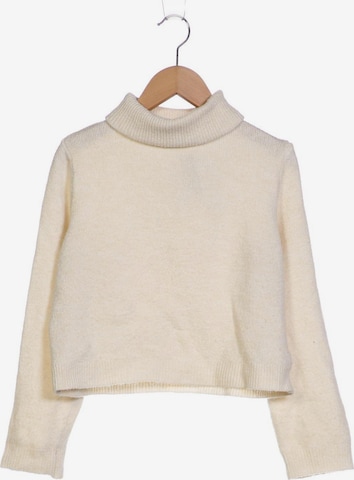 MANGO Sweater & Cardigan in M in White: front