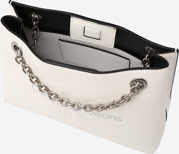 Sac bandoulière Calvin Klein Jeans en blanc