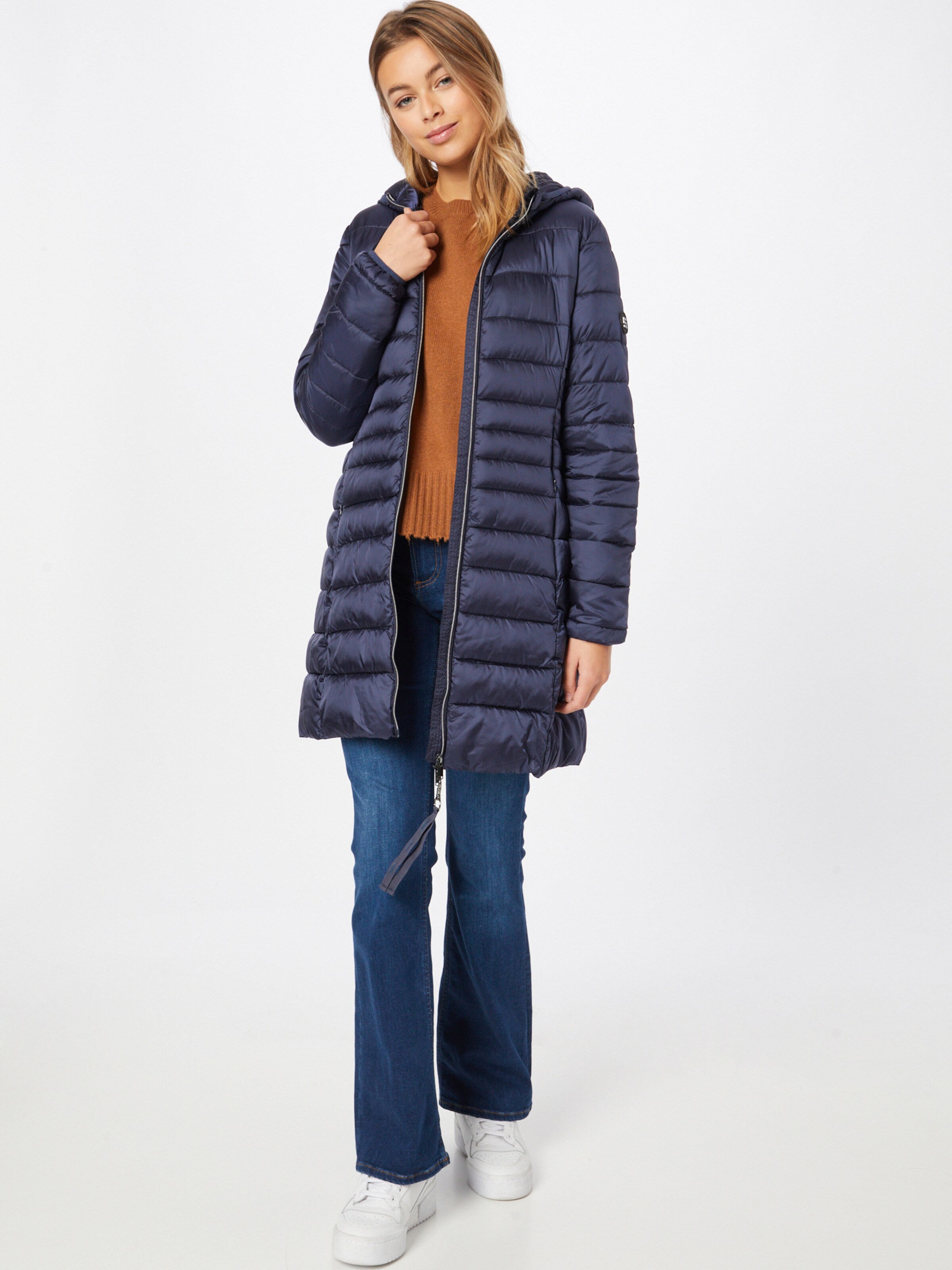 Premium Manteau d’hiver 'MEL' CINQUE en Bleu Marine 