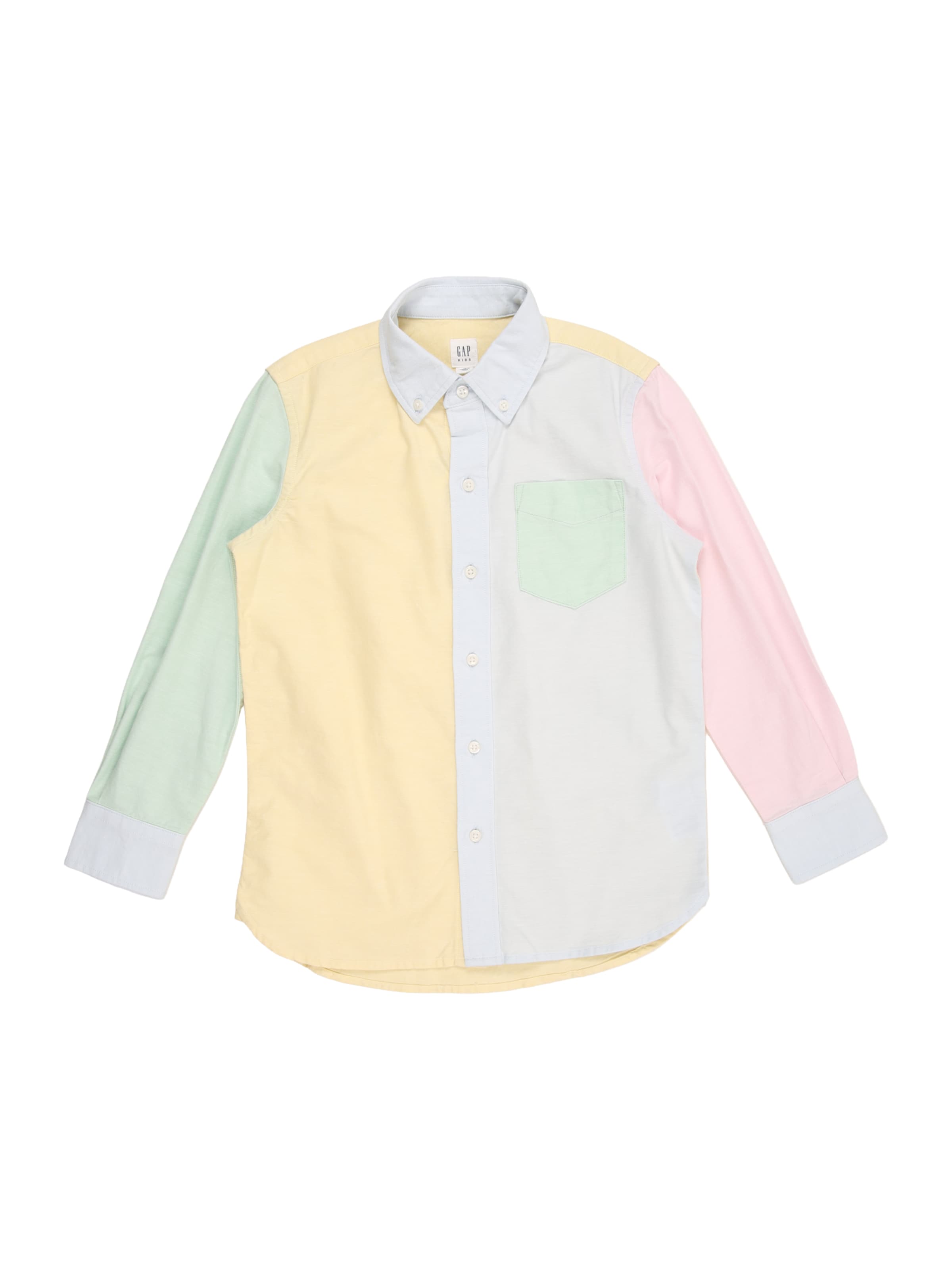 GAP Klasický střih Košile – žlutá: přední strana