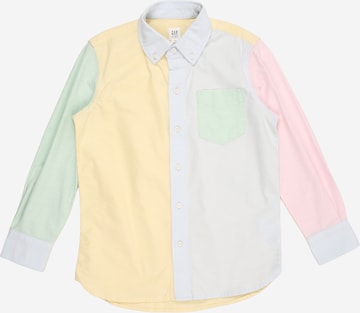 GAP Regular Fit Hemd in Gelb: Vorderseite