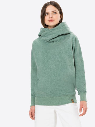 Fli Papigu Sweatshirt 'The Dancebreakerin' in Green: front