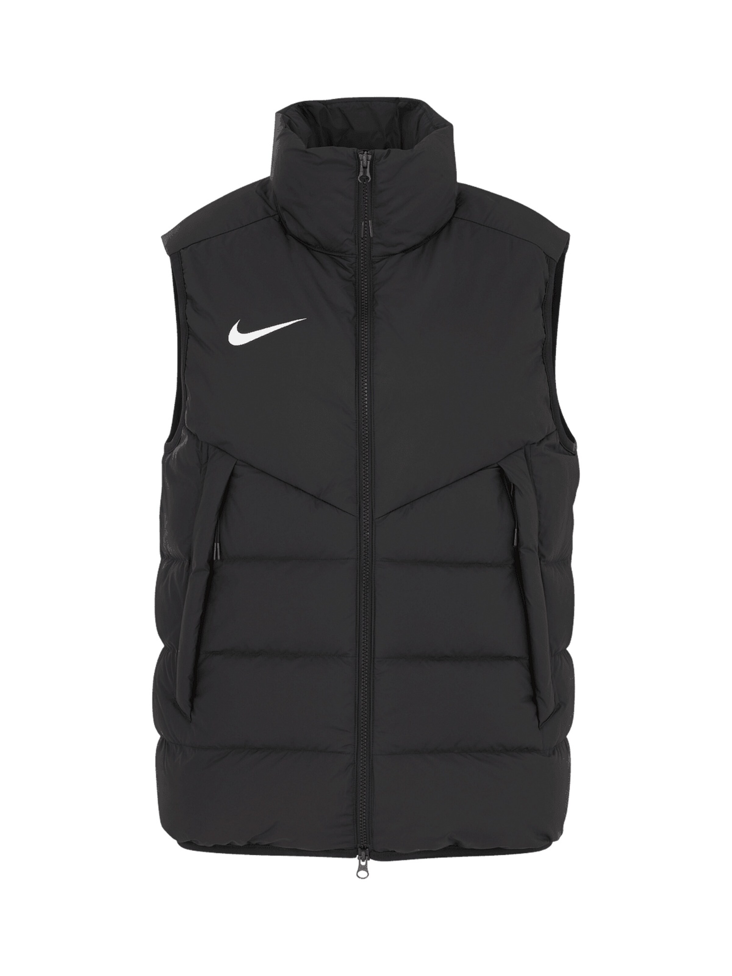 NIKE Sportweste in Schwarz: Vorderseite