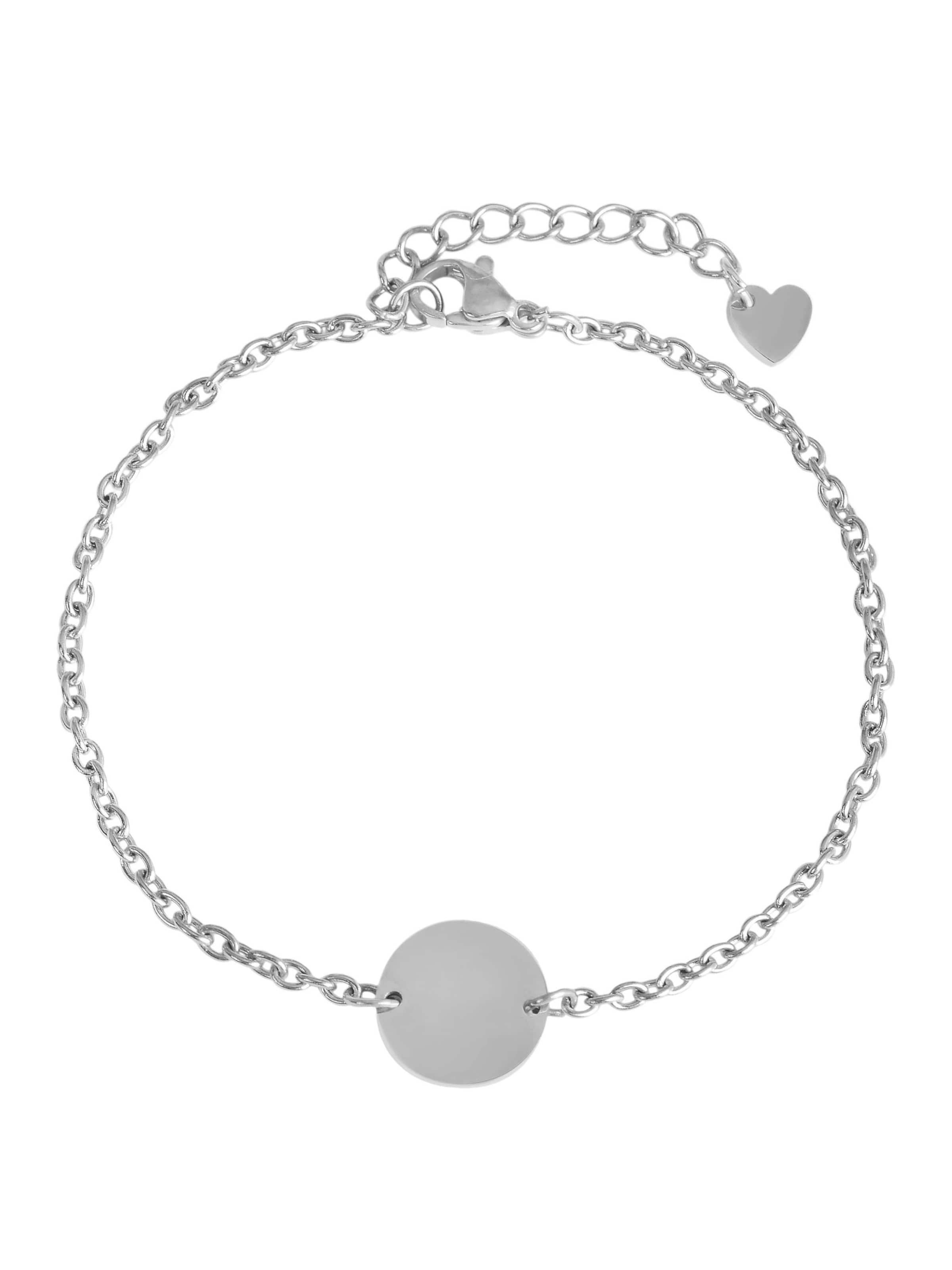 Akzent Bracelet 'Joyce' in Silver: front