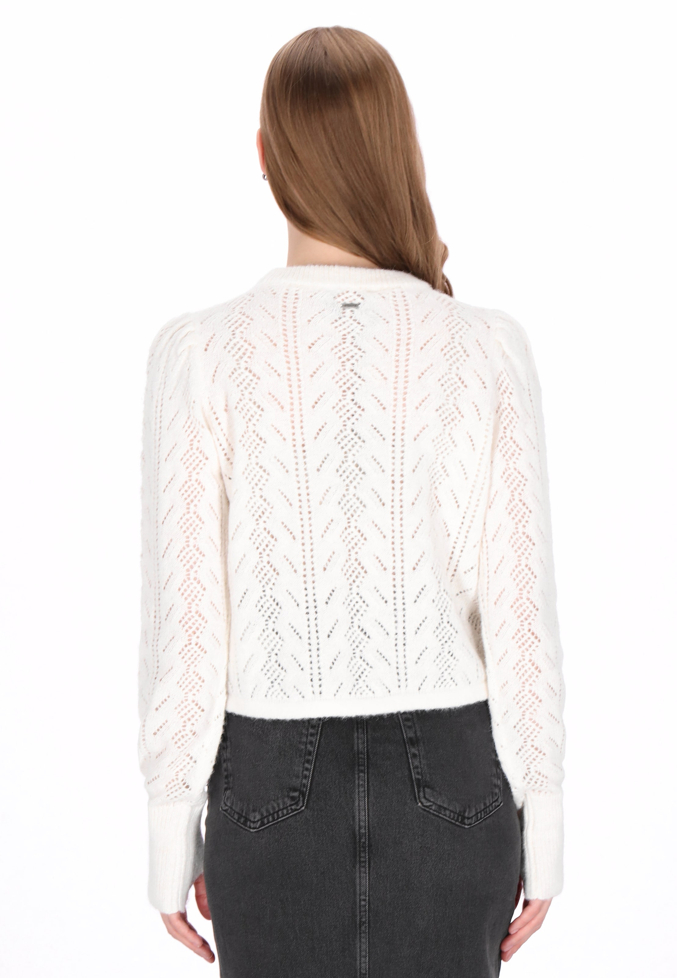 DreiMaster Vintage Trui 'Vintage' in Wit