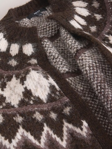 Next Knit cardigan in Brown