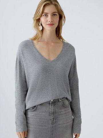 OUI Sweater in Grey: front