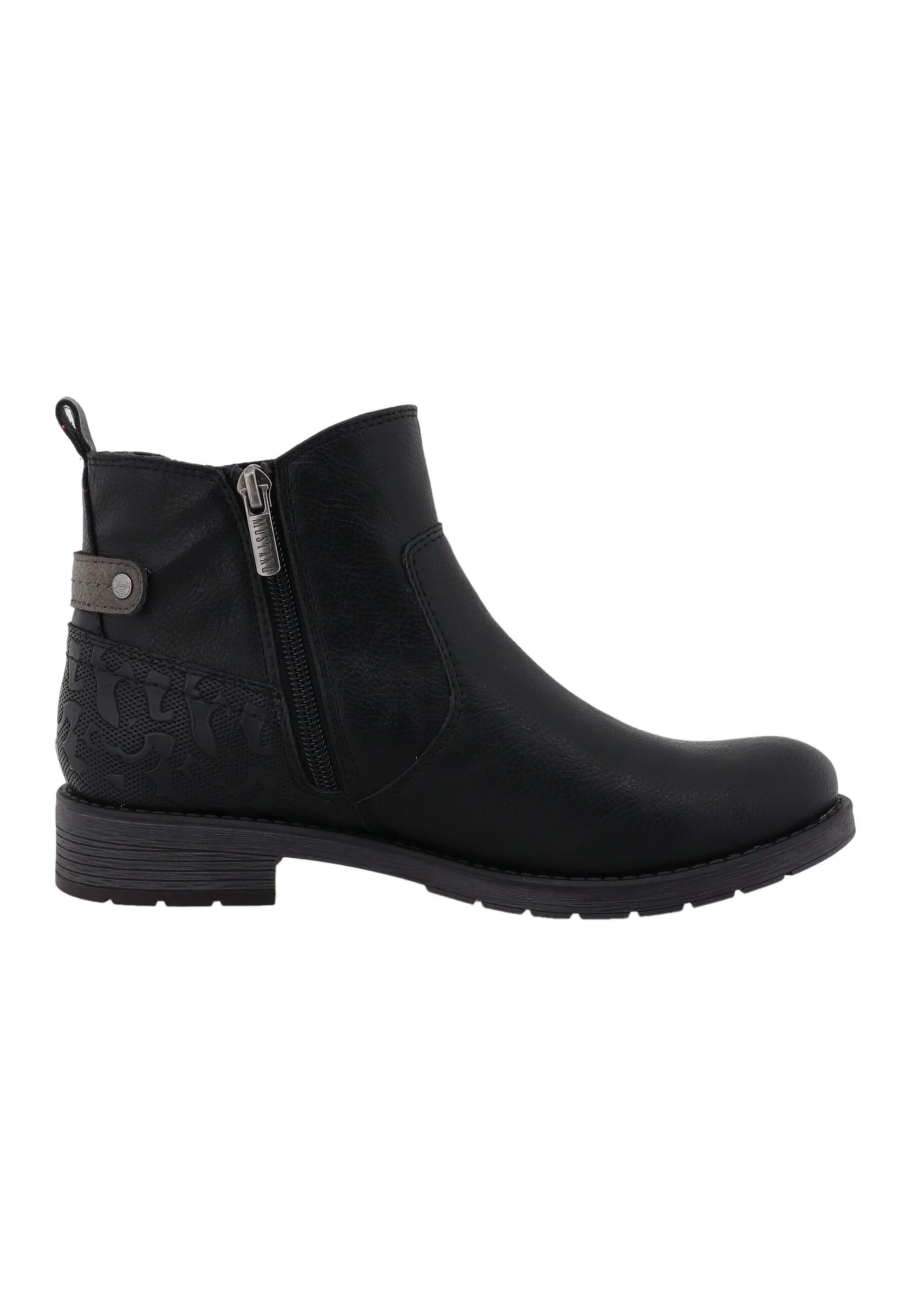 Bottines 'Elfi' MUSTANG en noir