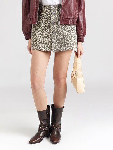 ONLYSuknja 'ONLAmazing' - smeđa boja: prednji dio