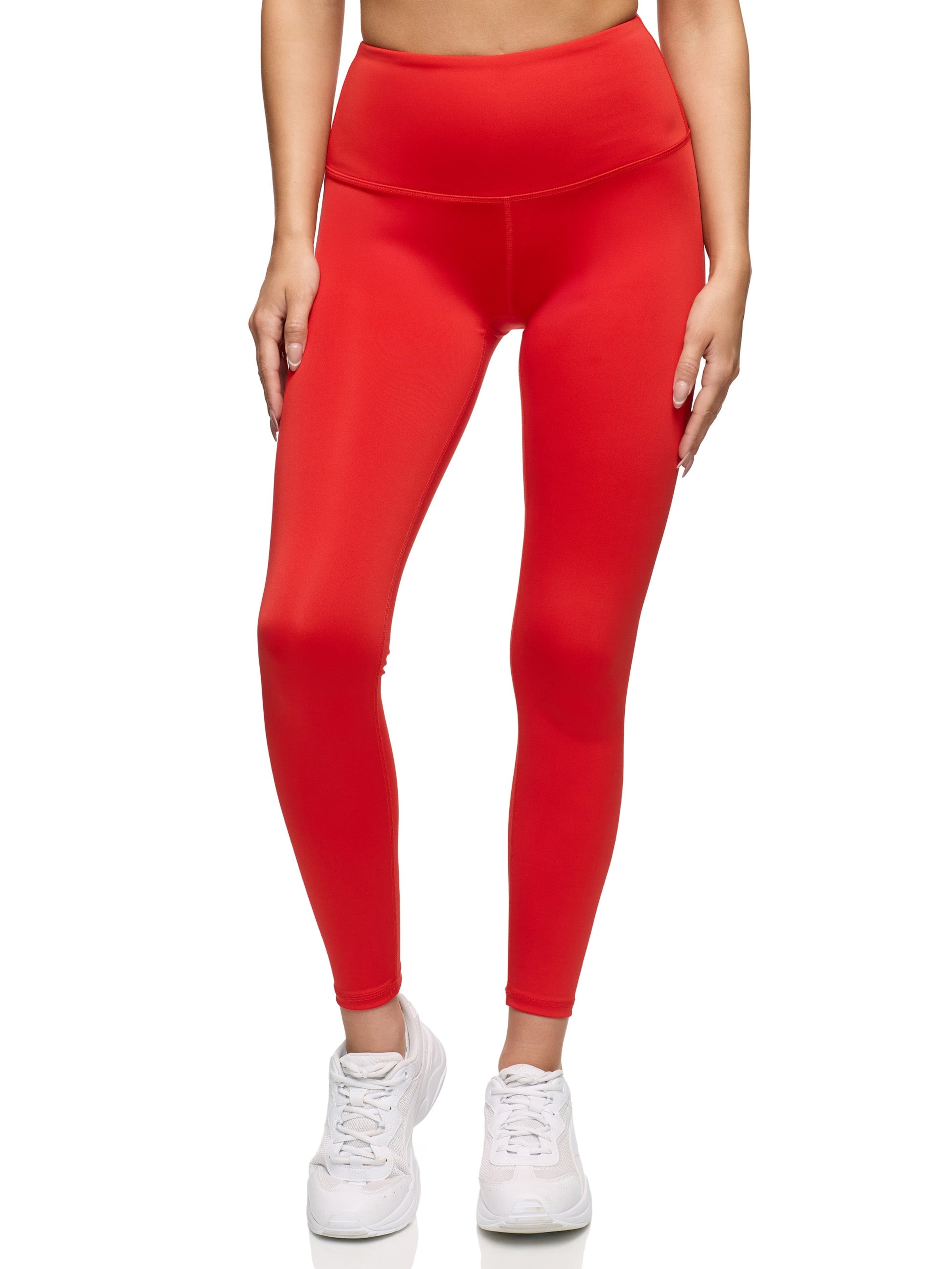 Tazzio Regular Leggings 'F302' in Rood: voorkant