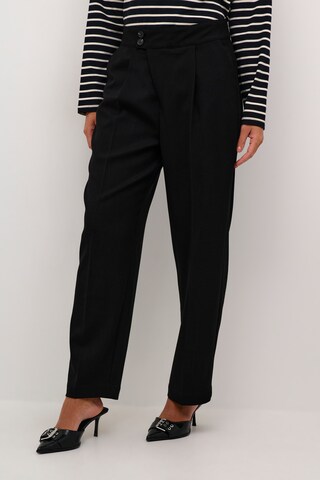 Regular Pantalon 'Merle' Kaffe en noir : devant