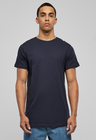 T-Shirt Urban Classics en bleu : devant