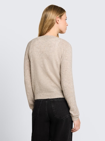 TOM TAILOR DENIM Strickjacke in Beige