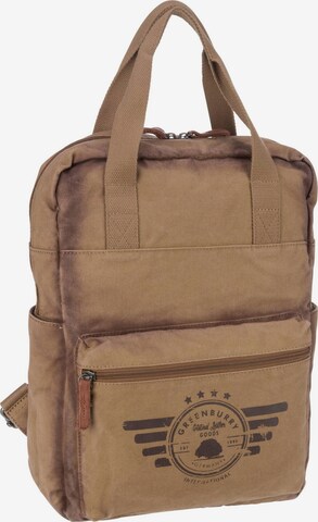 GREENBURRY Backpack in Brown: front