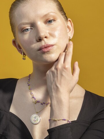 Luxenter Ohrringe 'Atzul' in Lila