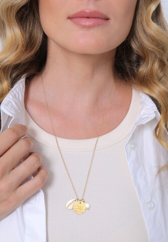 ELLI PREMIUM Kette in Gold: Vorderseite