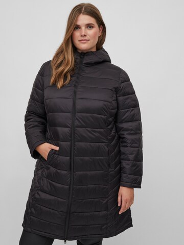 Manteau mi-saison 'SIBIRIA' EVOKED en noir : devant