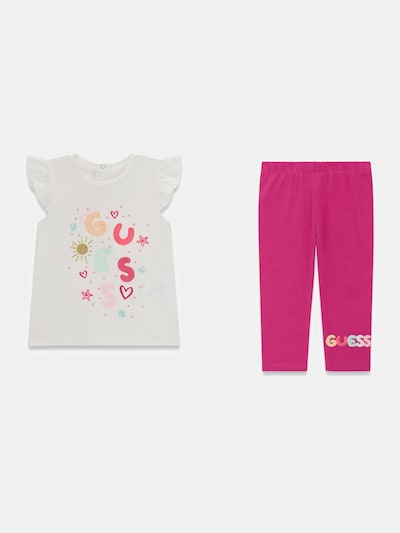 GUESS Conjunto en 50-56 en albaricique / pitaya / rojo / blanco, Vista del producto