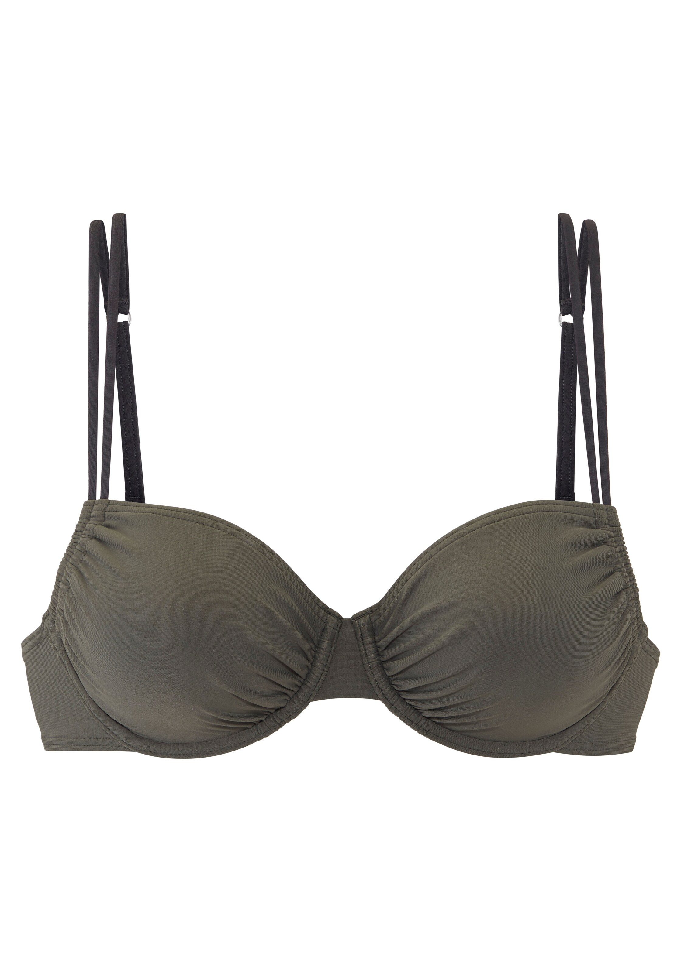 s.Oliver Bikinitop in oliv, Produktansicht