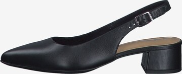 TAMARIS Slingpumps in Zwart