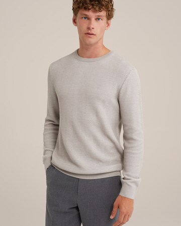 WE Fashion Pullover in Grau: Vorderseite