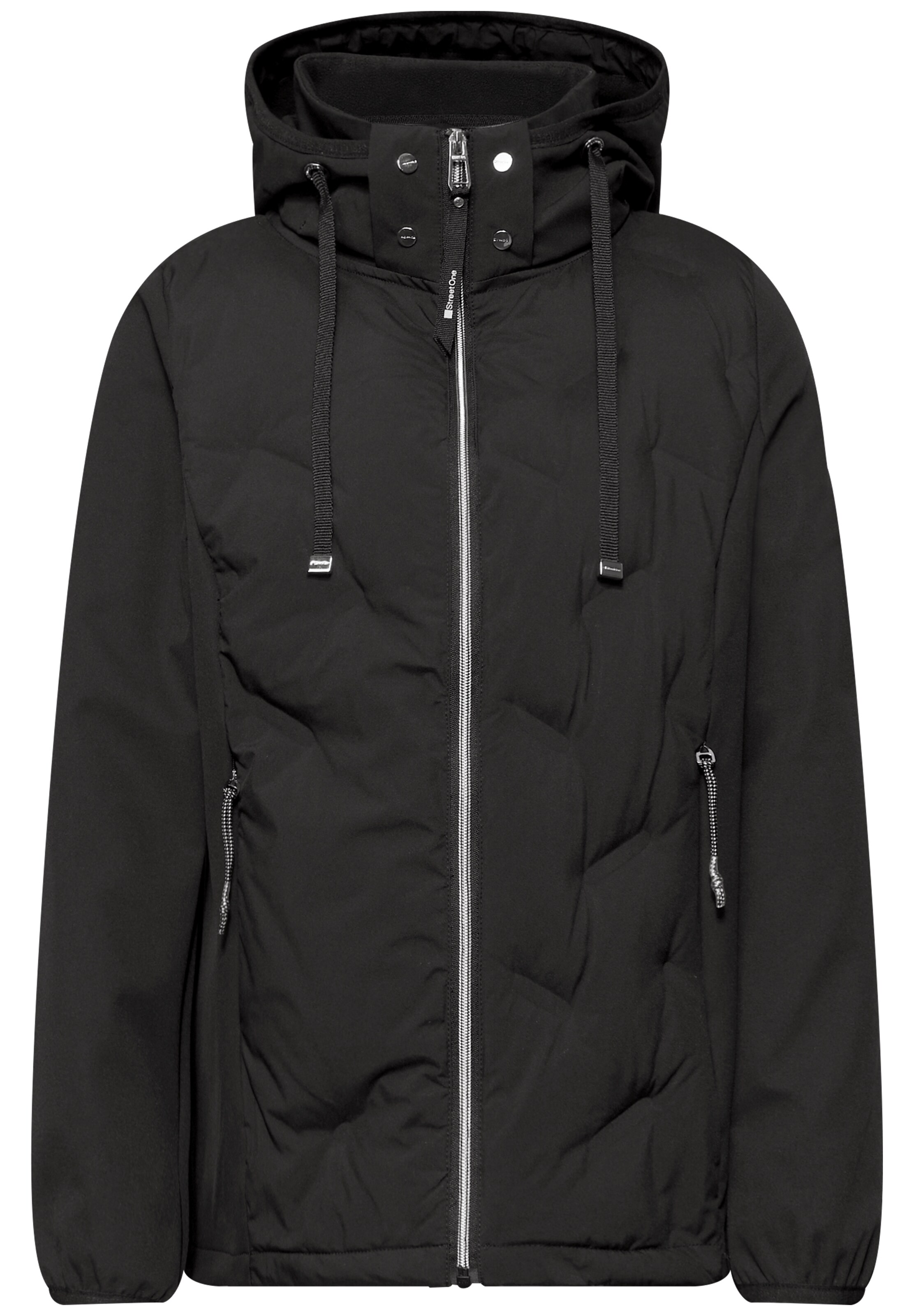 STREET ONE Between-Season Jacket in Black: front