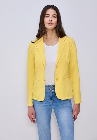 STREET ONE Blazer in Yellow: front