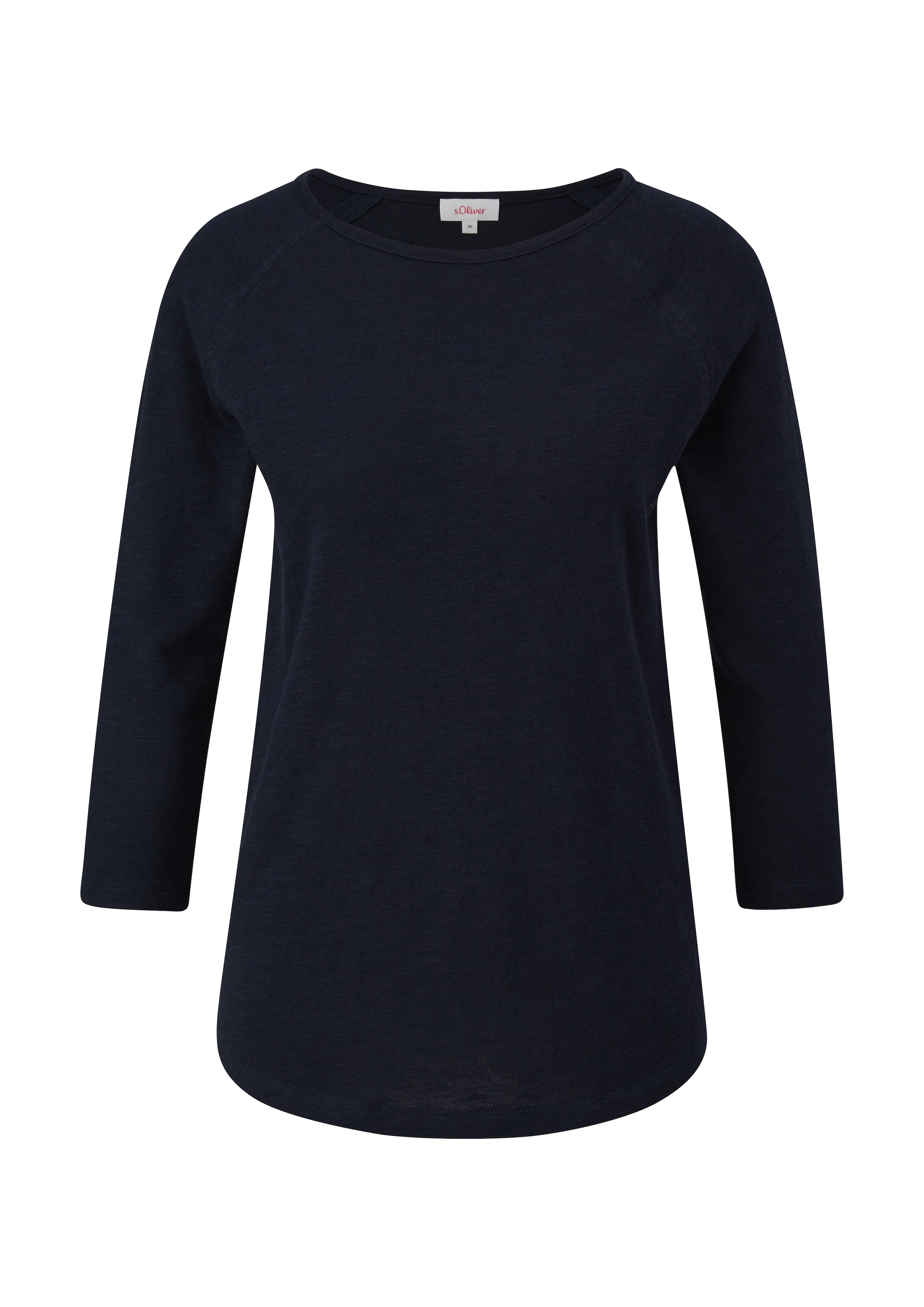 s.Oliver Shirt in Blauw: voorkant