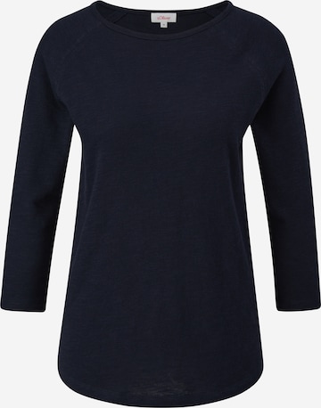 s.Oliver Shirt in Blauw: voorkant