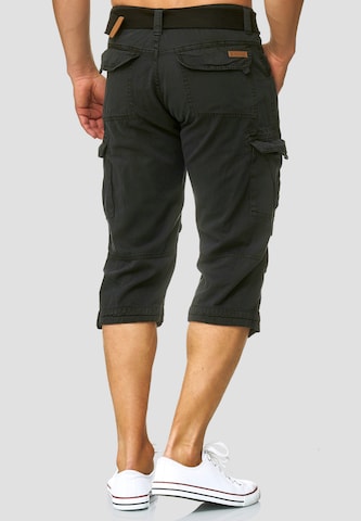 Regular Pantalon cargo 'Nicolas' INDICODE JEANS en noir