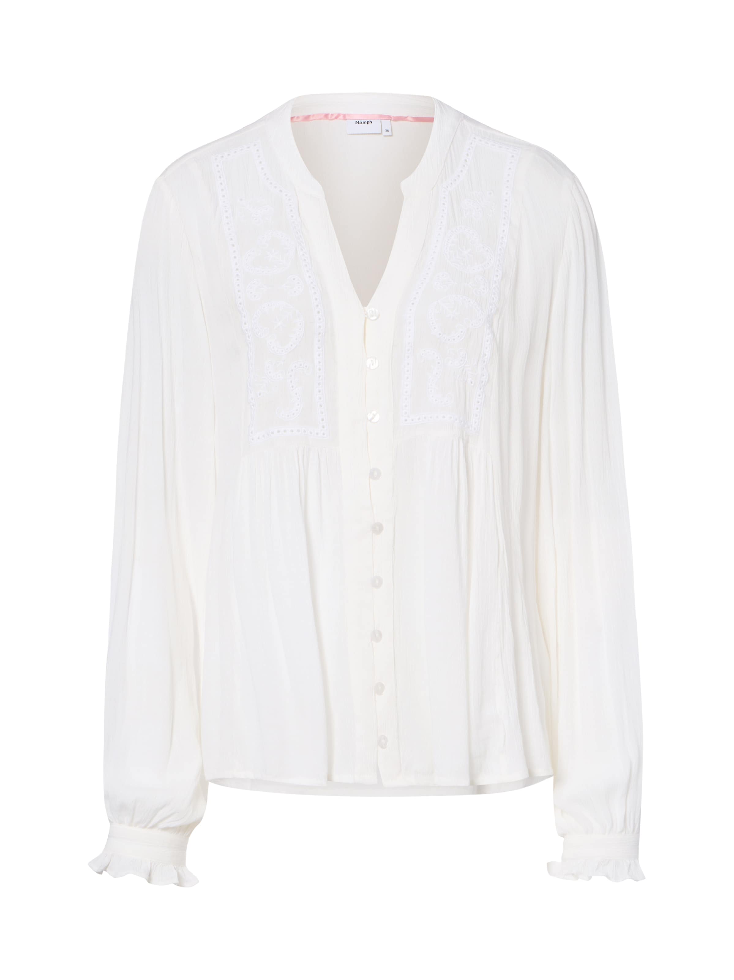 NÜMPH Blouse 'Selena' in Wit: voorkant
