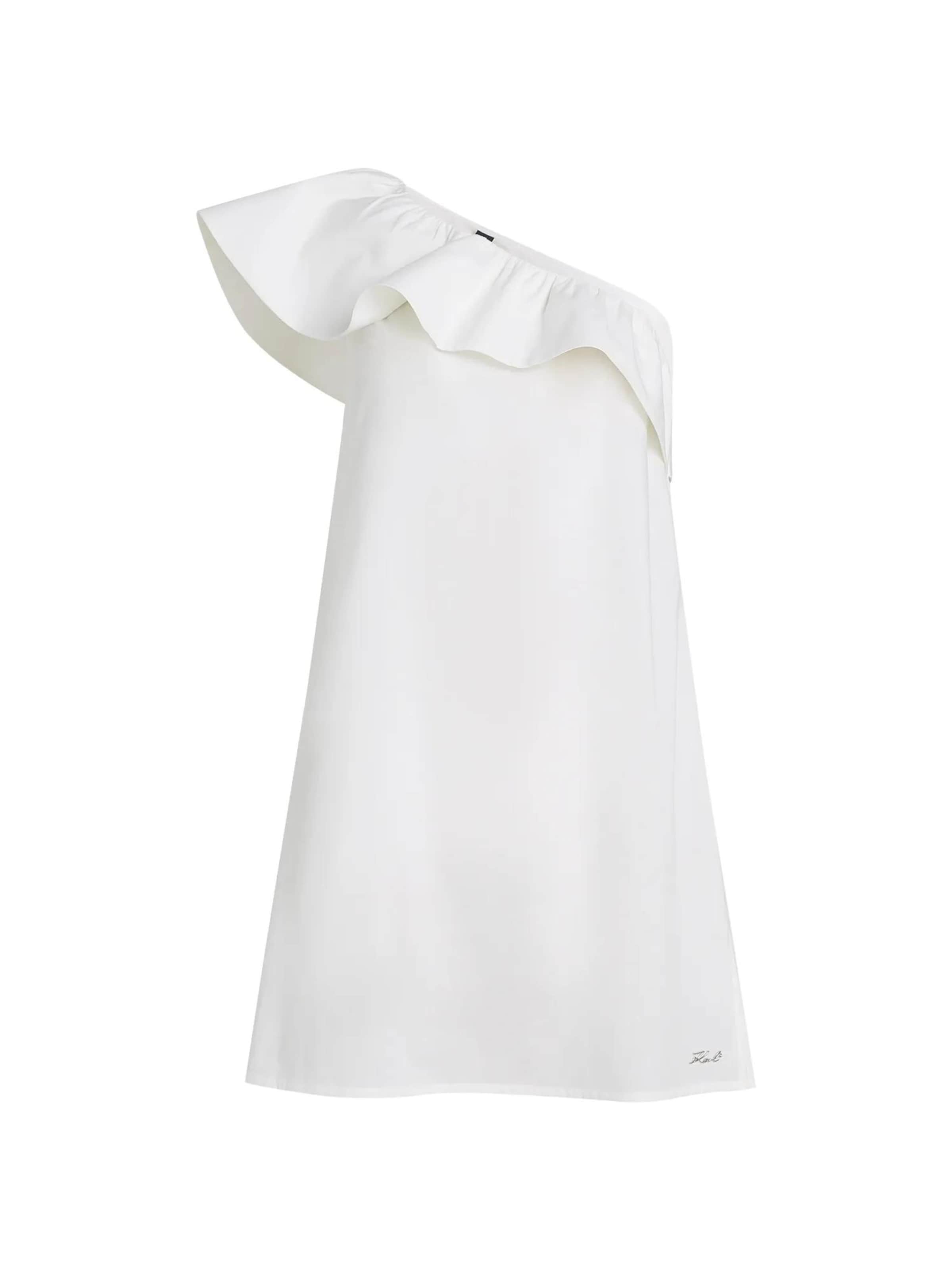Karl Lagerfeld Beach Dress in Beige: front
