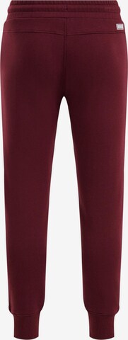 WE Fashion Tapered Pants in Red