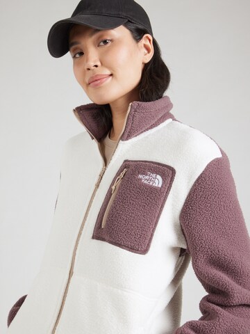 THE NORTH FACE Functionele fleece jas 'YUMIORI' in Wit