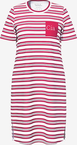 Ulla Popken Nightgown in Red: front