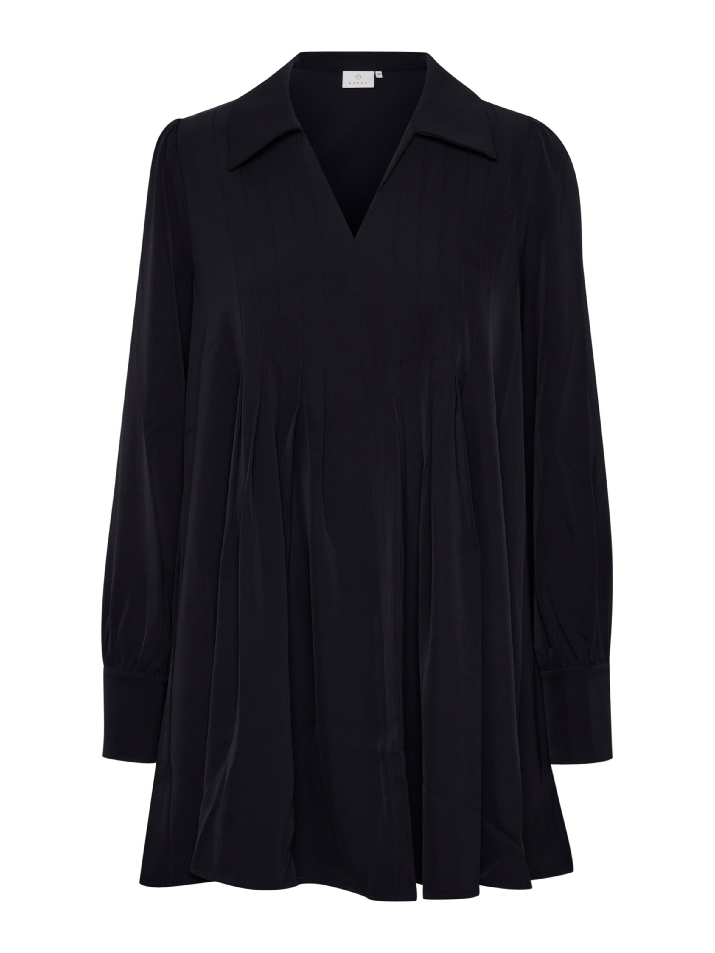 Kaffe Jurk 'Signa' in Zwart: voorkant