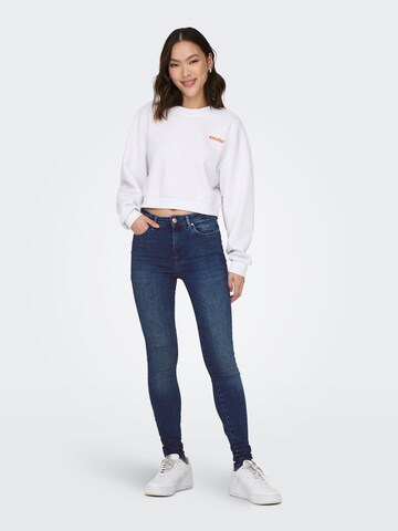 ONLY Skinny Jeans 'Forever' in Blauw