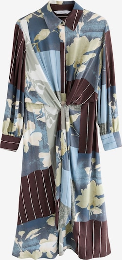 Next Blūžkleita, krāsa - safīra / šokolādes krāsas / pasteļzaļš / gandrīz balts, Preces skats