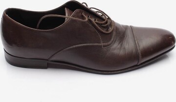 GIORGIO ARMANI Flats & Loafers in 41,5 in Brown: front