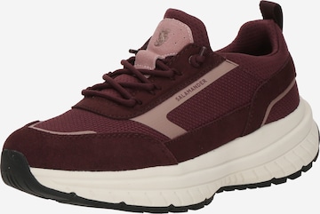 SALAMANDER Platform trainers in Red: front