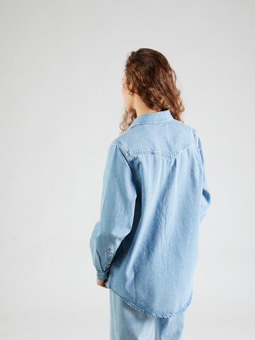 SISTERS POINT - Blusa 'OSA-SH' em azul