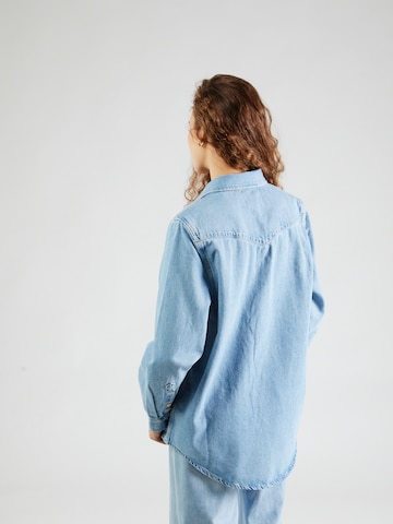 SISTERS POINT - Blusa 'OSA-SH' en azul