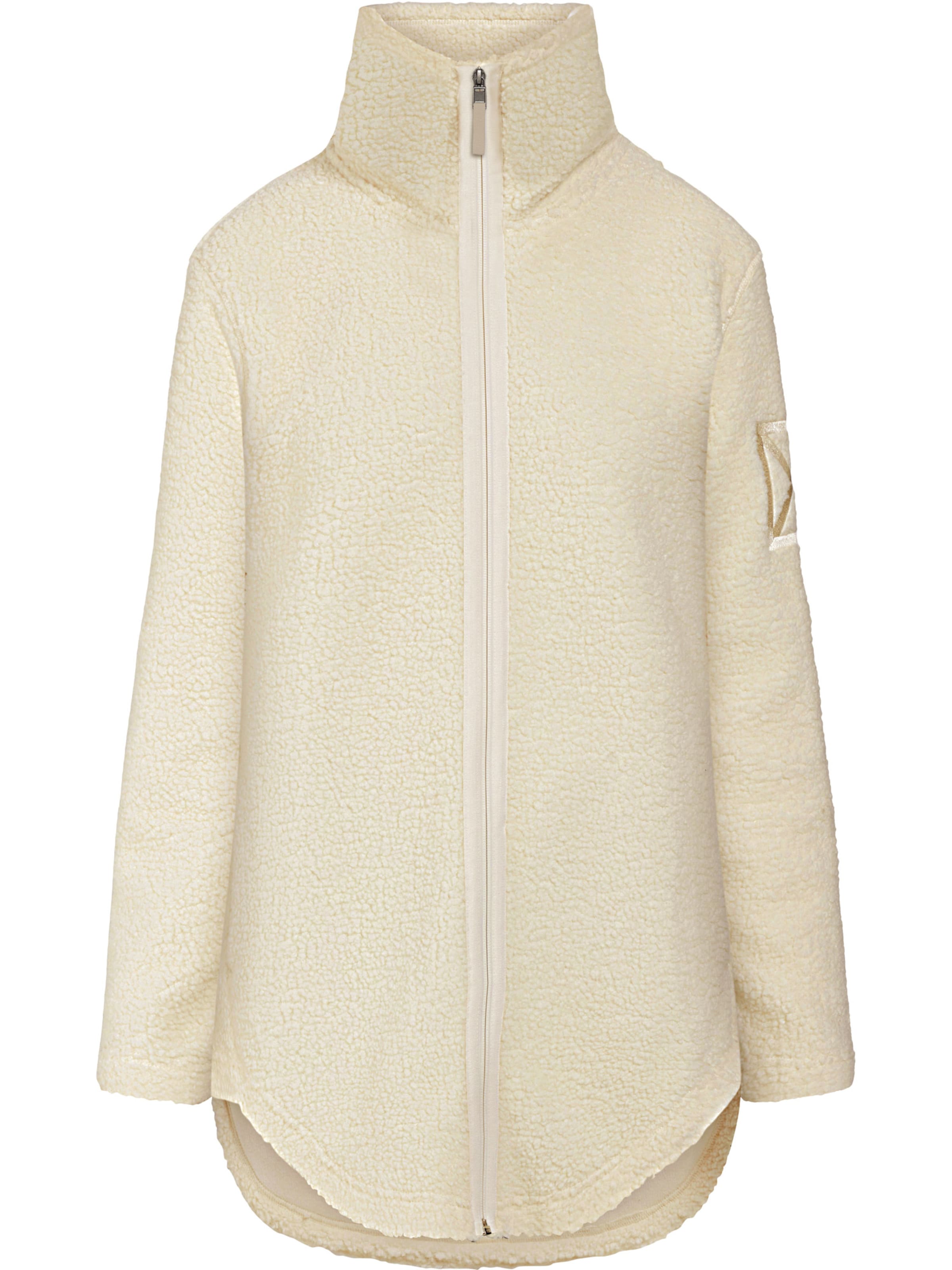 Didriksons Fleecejacke  'UMI' in Weiß: Vorderseite